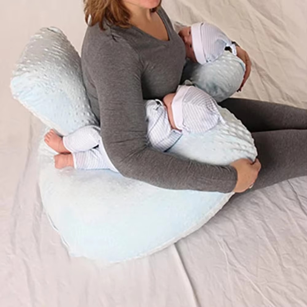 وسادة رضاعة متعددة الوظائف للم - مراجعة Nursing Pillow Breastfeeding وسعره