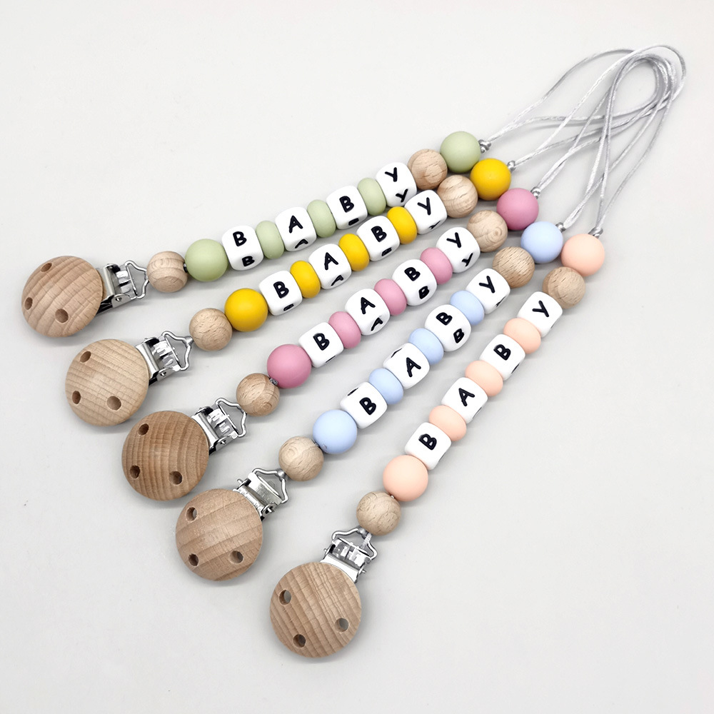 اسم مخصص مشابك مصاصة للرضع سلس - مراجعة Baby Products Toys وسعره
