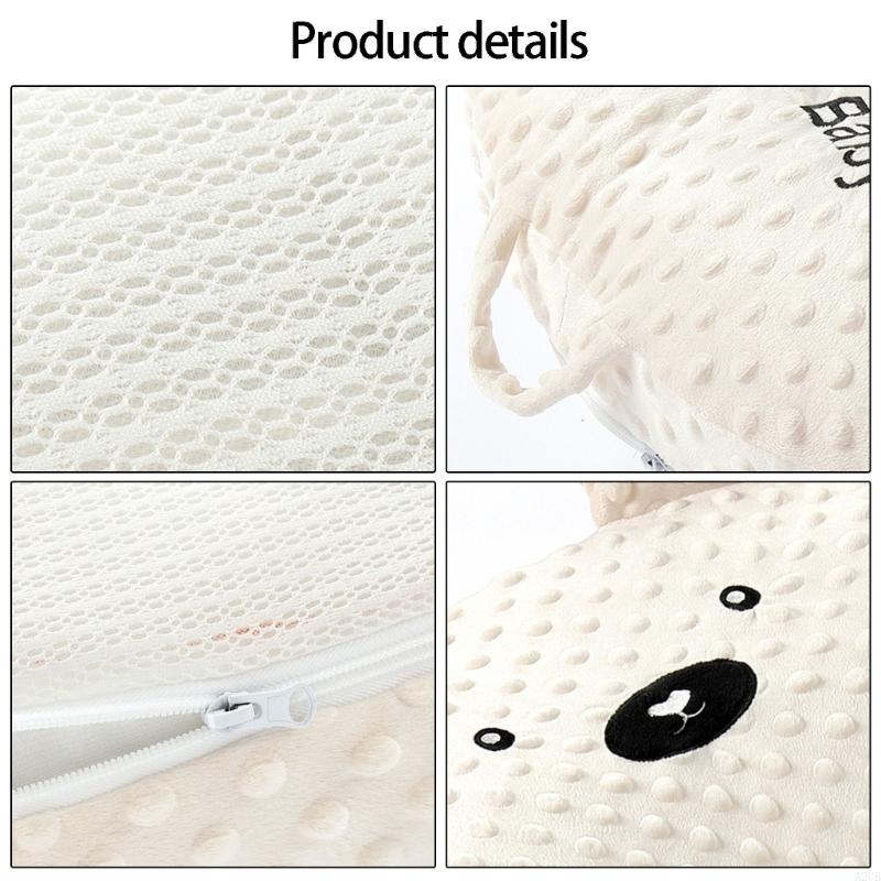 طفل منقط انحدر وسادة الكرتون ن - مراجعة Nursing Pillow Breastfeeding وسعره