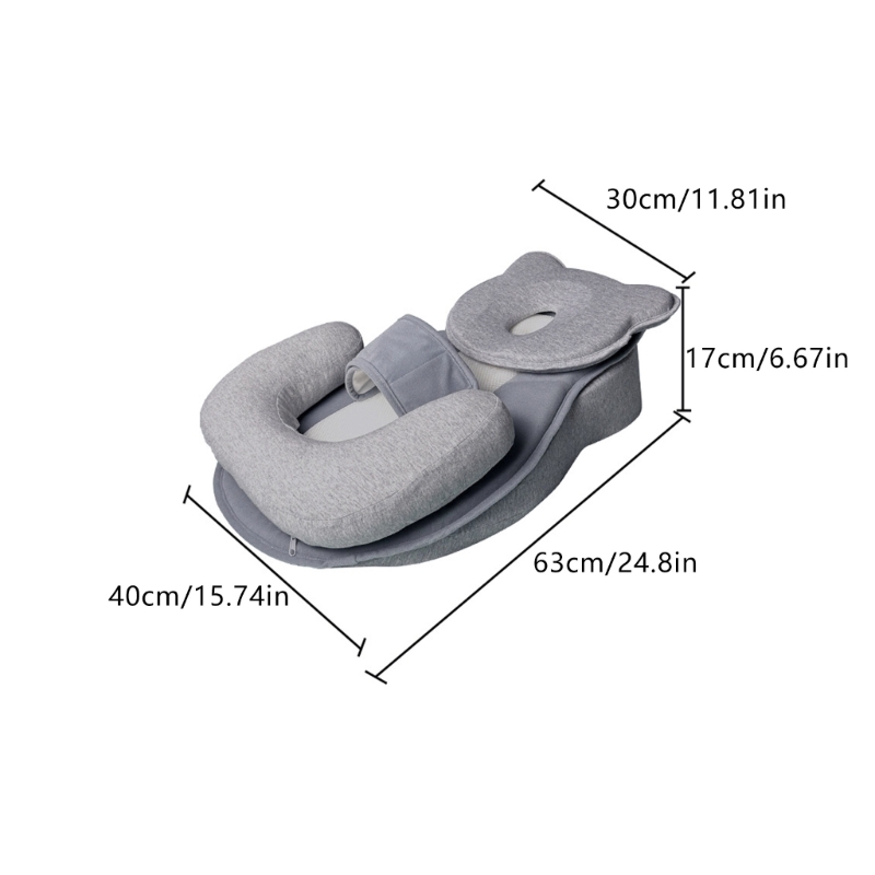 مكافحة الاختناق يميل وسادة الن - مراجعة Nursing Pillow Breastfeeding وسعره