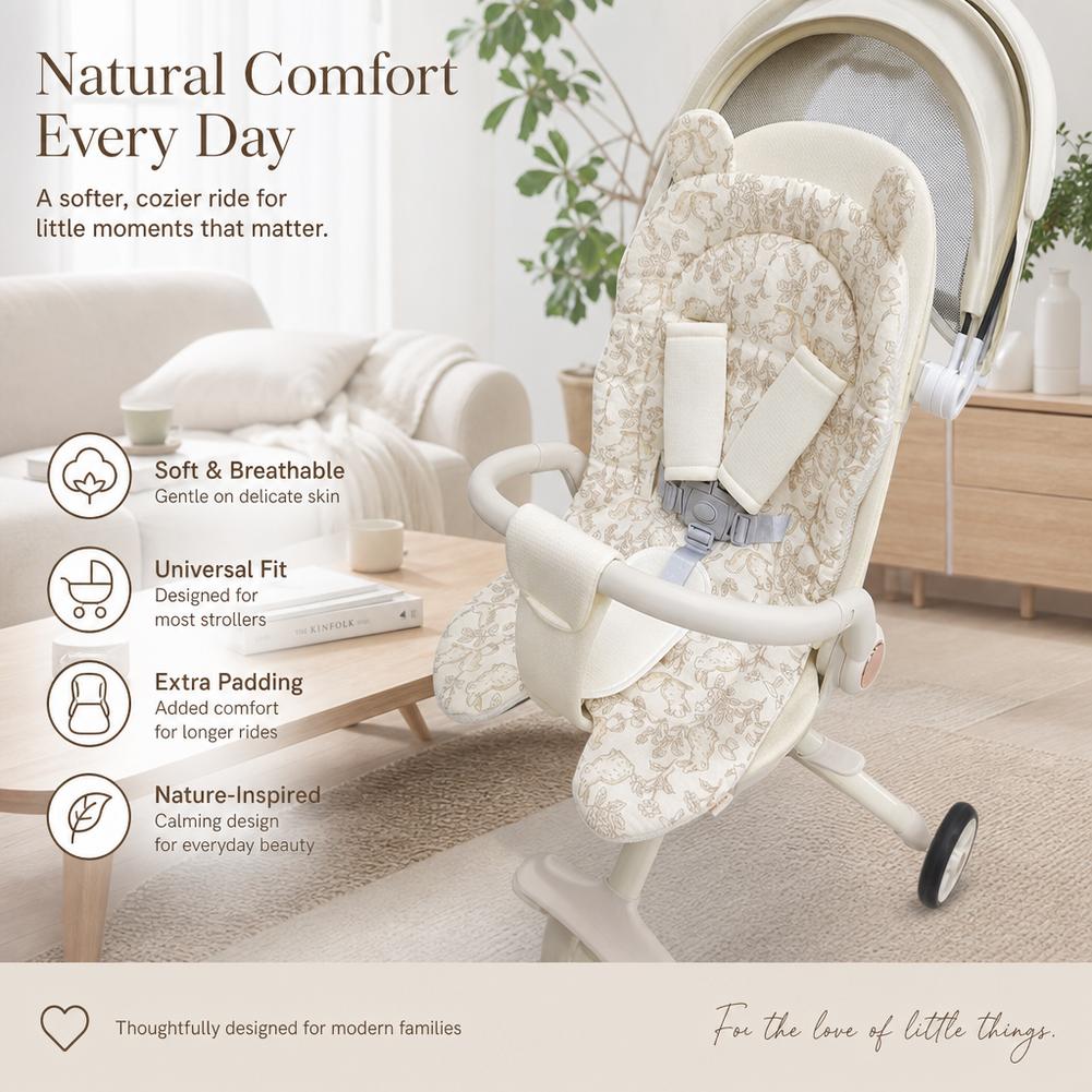 وسادة مقعد لعربة الأطفال، فراش - مراجعة Infant Car Seat Cover وسعره